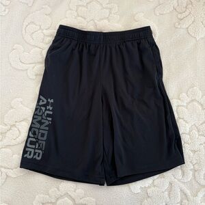 Under Armour Youth Shorts Size L Large Black